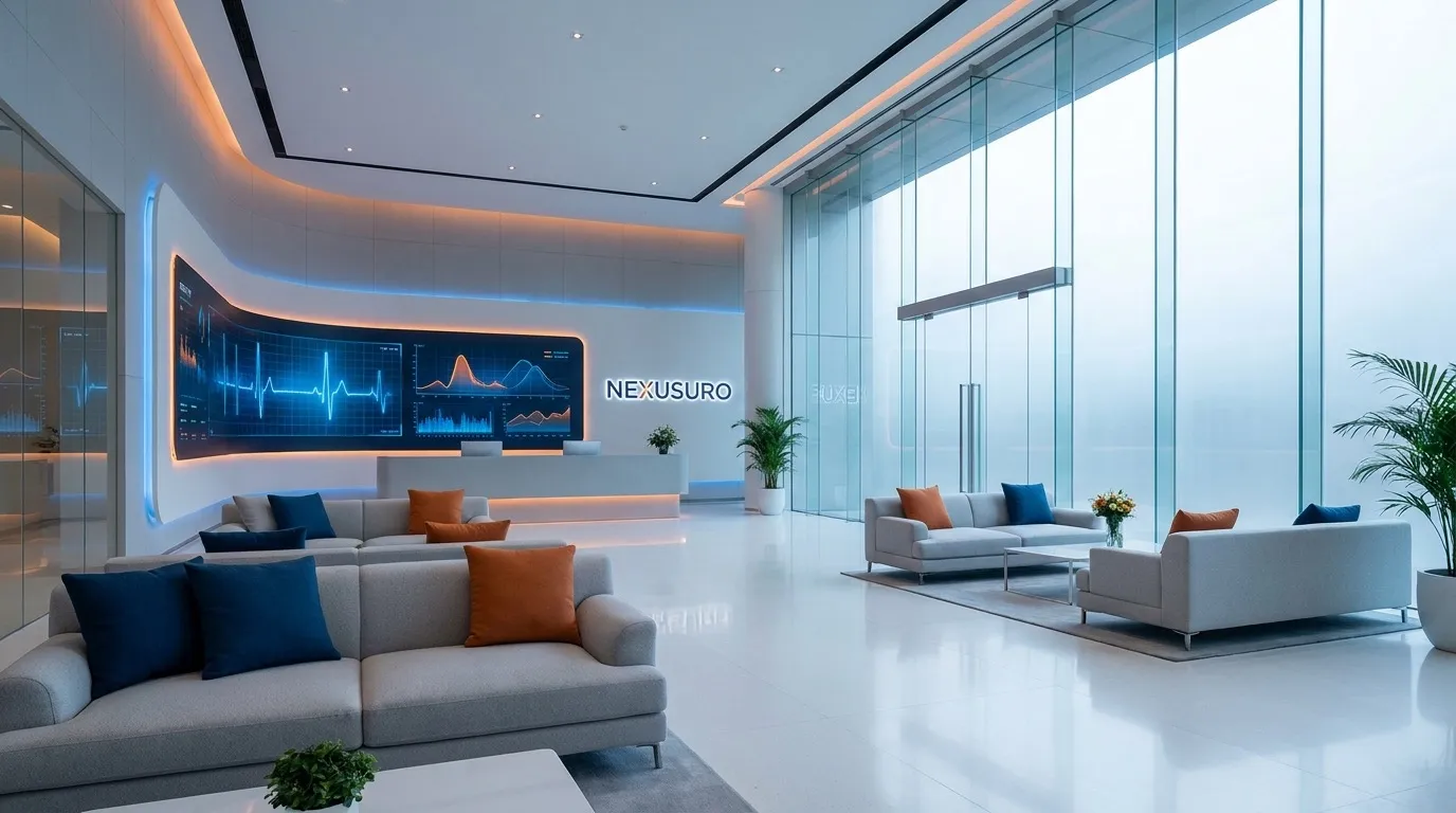 Modern medical information center — Nexusuro FAQ and product inquiries