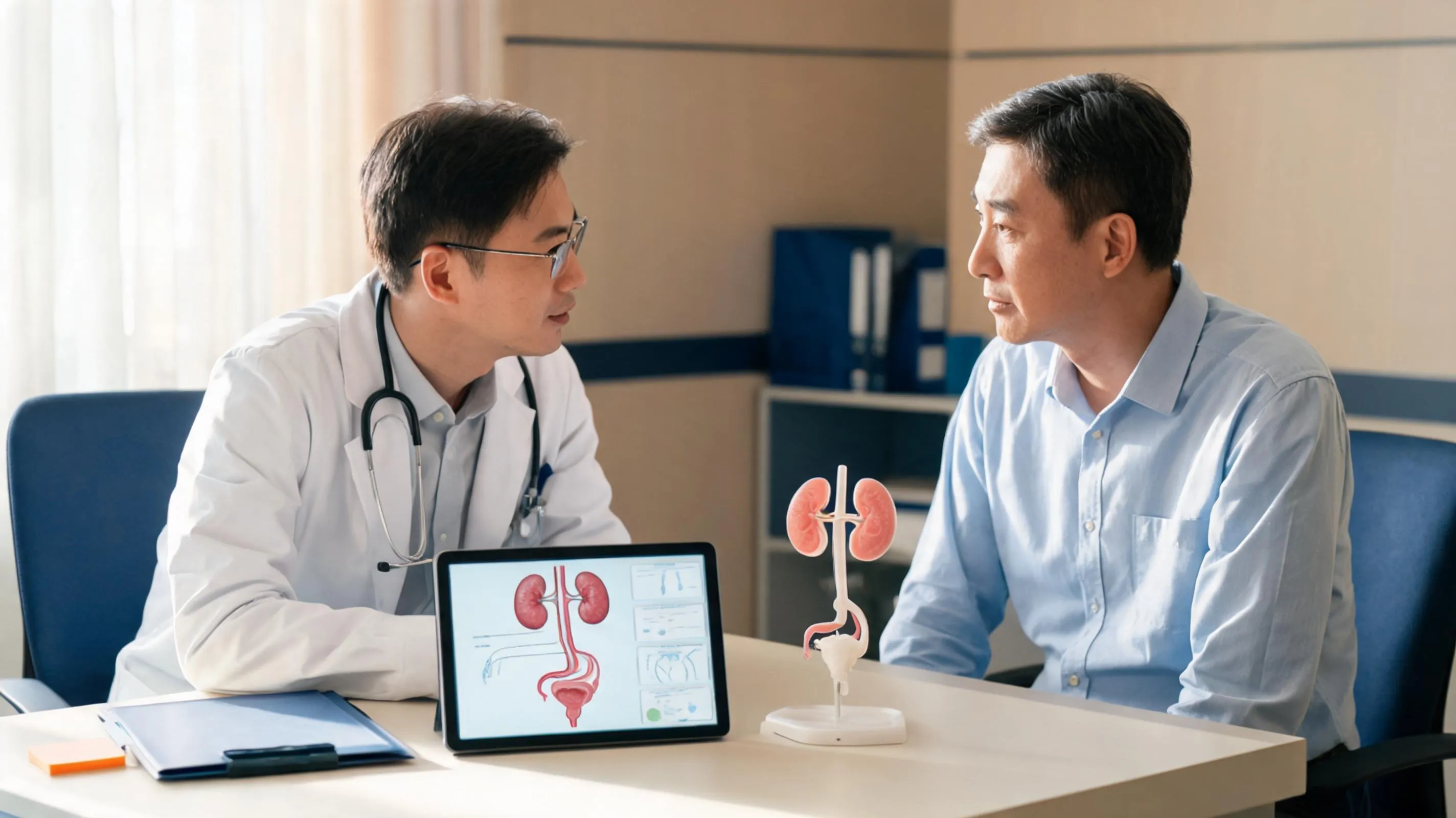 Welcoming modern medical reception — partner application for Nexusuro collaboration