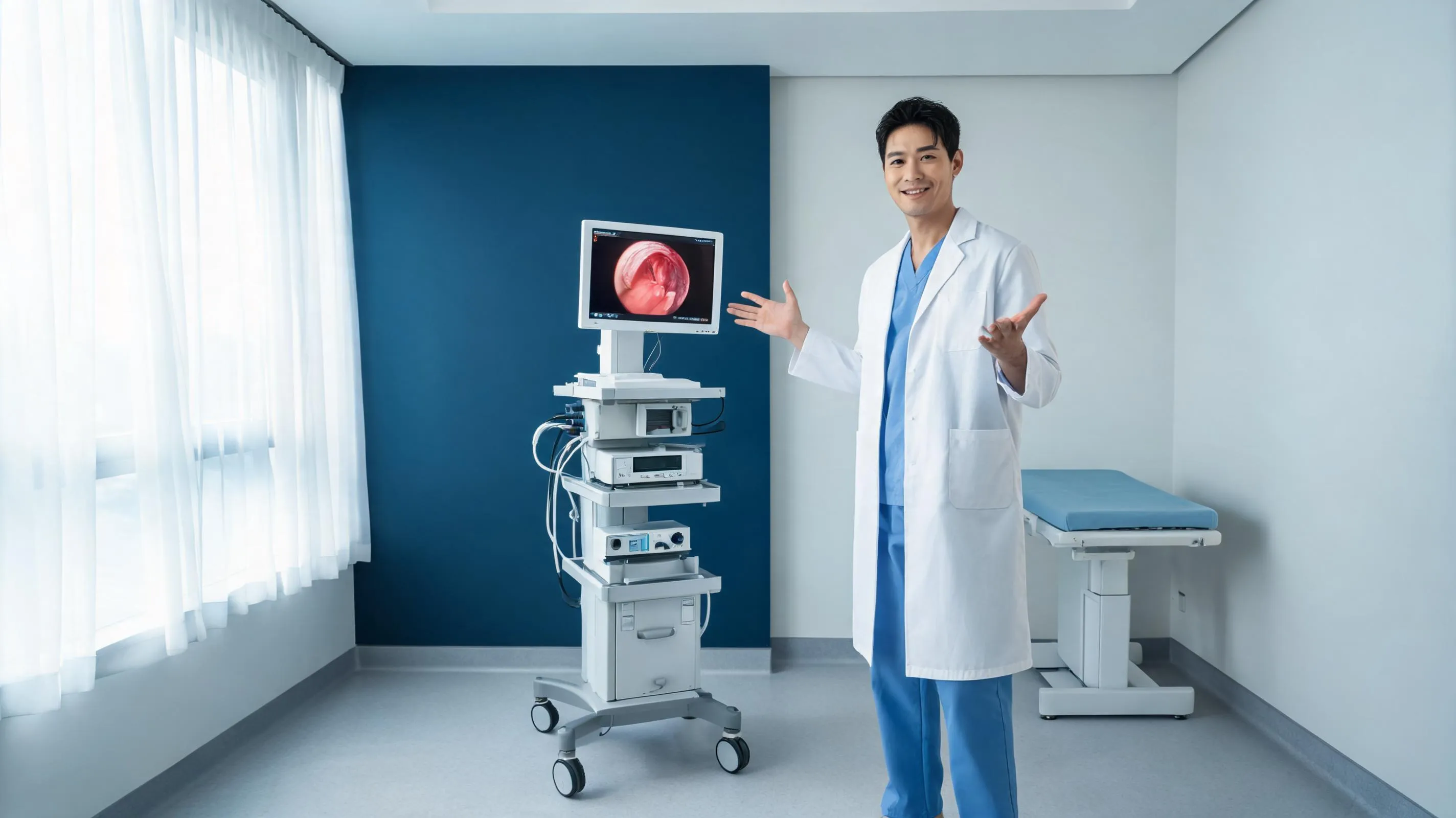 Standard endoscopy equipment — the minimal setup needed for TUCBDP, accessible to resource-limited hospitals
