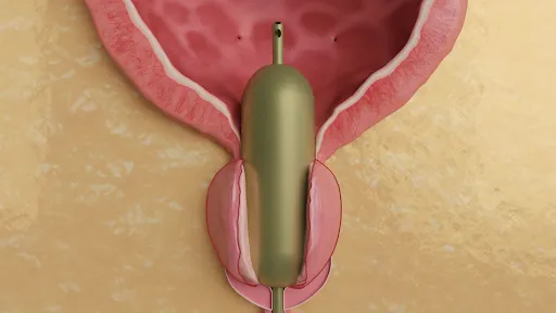 Dilating Balloon Frontal View